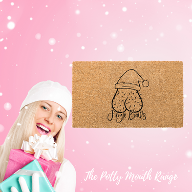 Jingle Balls Doormat - Unicorn Fart Productions